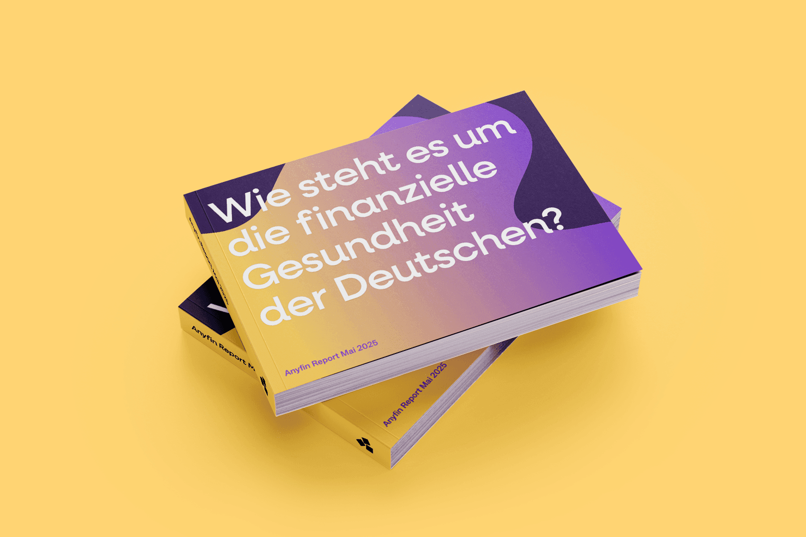 Buch-Mockup Anyfin Report Mai 2025.