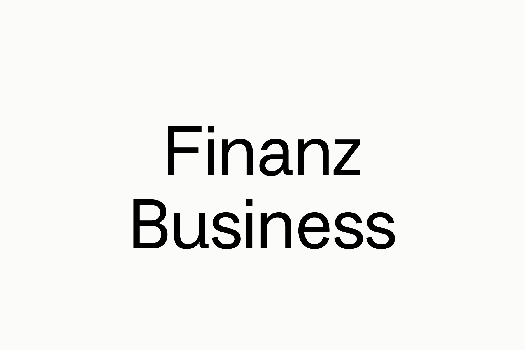Finanz Business